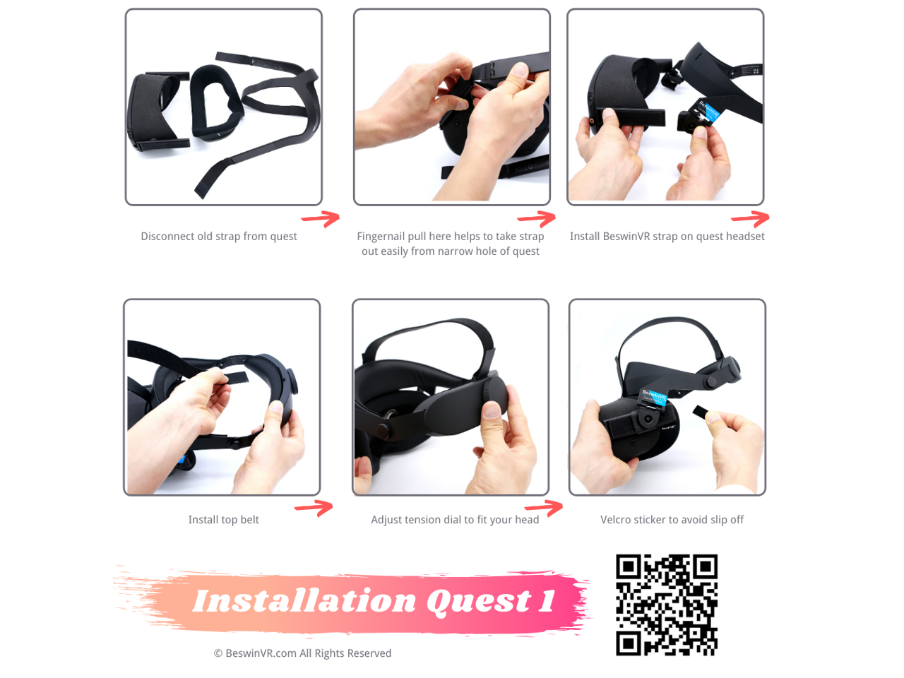 BeswinVR Halo Strap